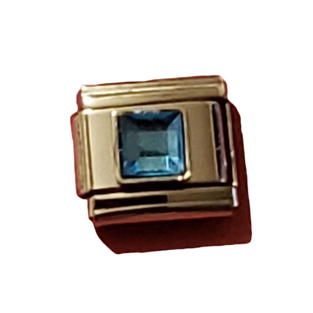 March Square 9mm charm for Italian Charm Bracelet